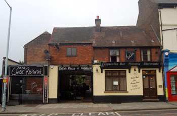 The former Cock Public House July 2008